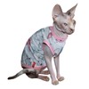 Sphynx Cat Clothes Vest Hairless Cat T-Shirts Pet Kitten Clothes