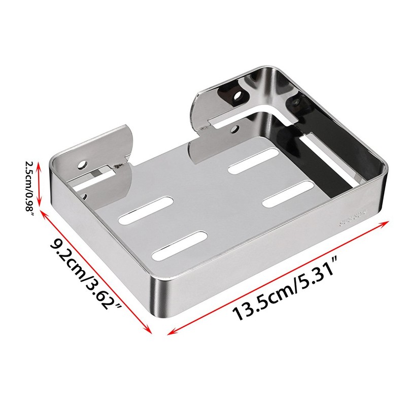 Sumnacon Soap Dish Holder Stainless Steel Wall Mounted, Heavy Duty