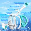 LITTLEJSY Full Face Snorkel Mask, Diving Mask for Children and