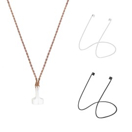 1 Piece Magnetic Anti-lost Earphone Chain With 2 Pieces Of Earphone Rope, Metal Anti-lost Strap, Hanging Neck Anti-lost Earphone Chain, Fashionable And Beautiful, Suitable For Men And Women