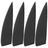 TOTITOM Surfing Watershed Fin, 4-Piece Surfboard Fin Set, Plastic Surf