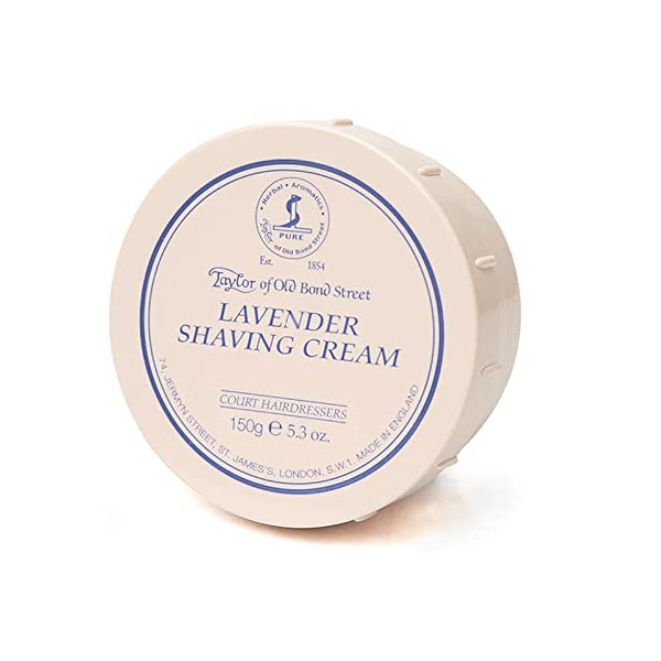 Taylor of Old Bond Street Lavender Shaving Cream Bowl, 5.3-Ounce
