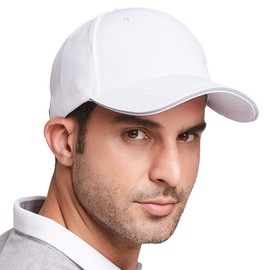 Gisdanchz Men's Sandwich Peak Baseball Cap with Reflective Binding