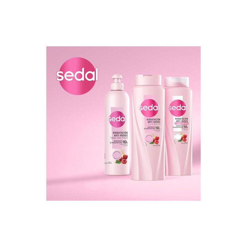 Crema para Peinar Sedal Hidratación Anti-Nudos 300 ml