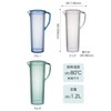 シービージャパン ピッチャー クリア 1.2L プラスチック製 麦茶 ポット LS ジャグ UCA