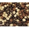 LaetaFood Chocolate Covered Espresso Beans Coffee Tricolor Bulk Candy (1