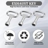DGUSO Square Key 3 Pieces Square Key 8 mm Square