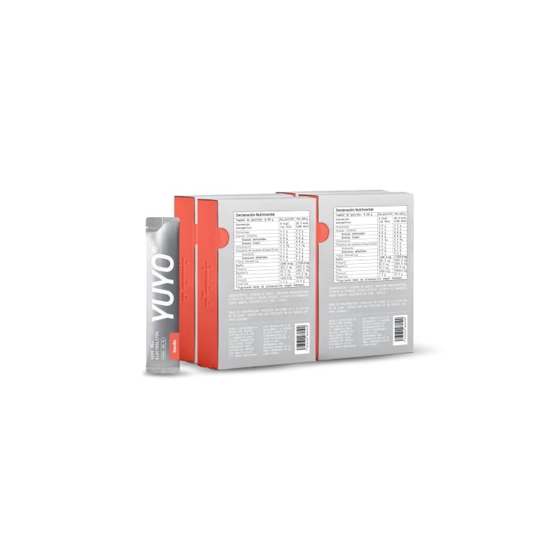 Yuyo Ultra Electrolitos | 40 Sobres de Electrolitos en Polvo