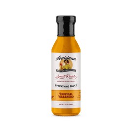 Louisiana Pepper Exchange Tropical Habanero Pepper Sauce – Sweet & Spicy with Mango and Pineapple, Gluten-Free, 12 Fl Oz (2 pack), Limited Edition