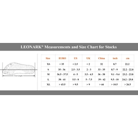 LEONARK Fencing Socks for Epee, Sabre and Foil - 100% Cotton - Protective Fencing Stockings for Child and Adult - for Both Male and Female Fencers (Classic, L)