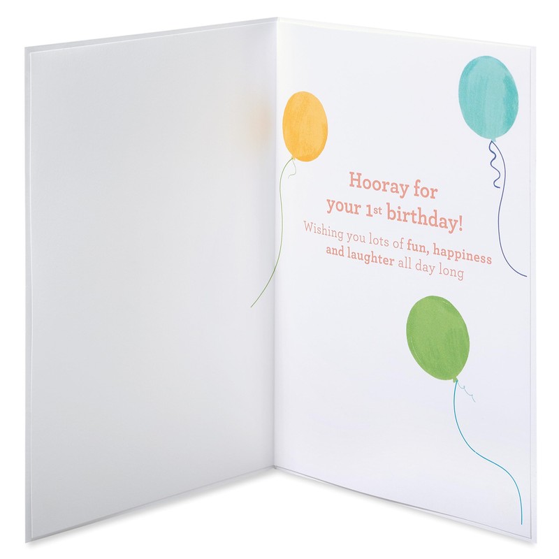 Papyrus 1st Birthday Card (Lots Of Fun)