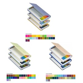 Tombow Irojiten Colorpencils with enamel finish - Pack of 3 Unique Sets - Rainforest, Seascape and Woodlands, Sold As 90 Colored Pencils per Pack