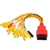 16 Pin Jumper Cable Safe Connection Female OBD Connector Diagnostic