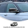 Linskip Driver and Passenger Side Mirror Covers Compatible with Jeep