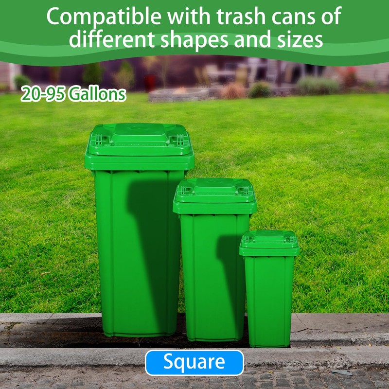 Foxmox Trash-Can Lock for Animals: Garbage Can Lid Locks for