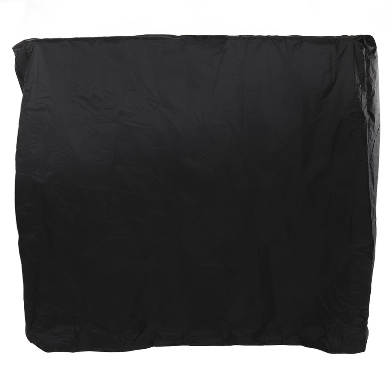 Ping Pong Table Cover Black Zippered 210 Silver Coated Waterproof