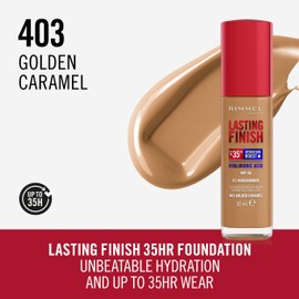 Rimmel Rimmel Lasting Finish 35 Hour Foundation - 403 Golden Caramel
