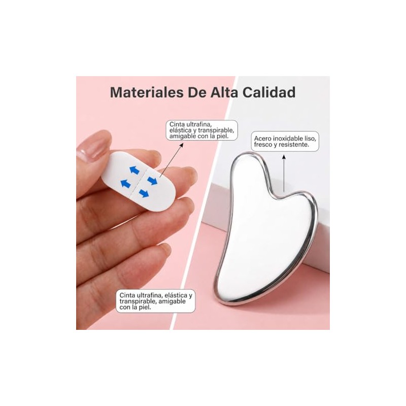 120 PCS Face Lift Tape para Rostro 1Prz guasha facial.