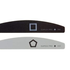 Kyupika Pro Type 1 Combination File, Nail Care, Professional-approved Nail Care, Set of 2