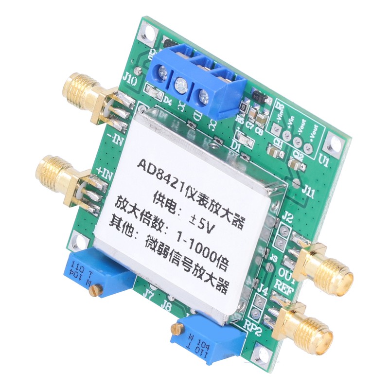 Amplifier Module AD8421 2.3mA 500pA Low Noise Distortion Signal Instrument