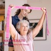 Slim Panda Yoga Stretching Band, Yoga Stretching Strap with 9