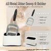 Epargnaro Heavy Duty Cat Litter Scoop with Holder - All