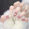 XUZOO 24 Nail Tips, 3D Shape, 3D Nails, Short, Long,