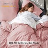 REHAN & CO Double Duvet Set Blush Pink – Soft
