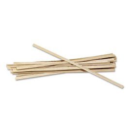 Royal R810BX Wood Coffee Stirrers 5 1/2-Inch Long Woodgrain 1000 Stirrers/Box