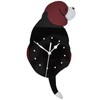 Wall Clock Swing Dog DIY Simple Fashion Silent Frameless Wall