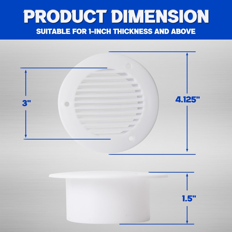 Lonffery RV Vent - RV Vent Covers for Trailer -