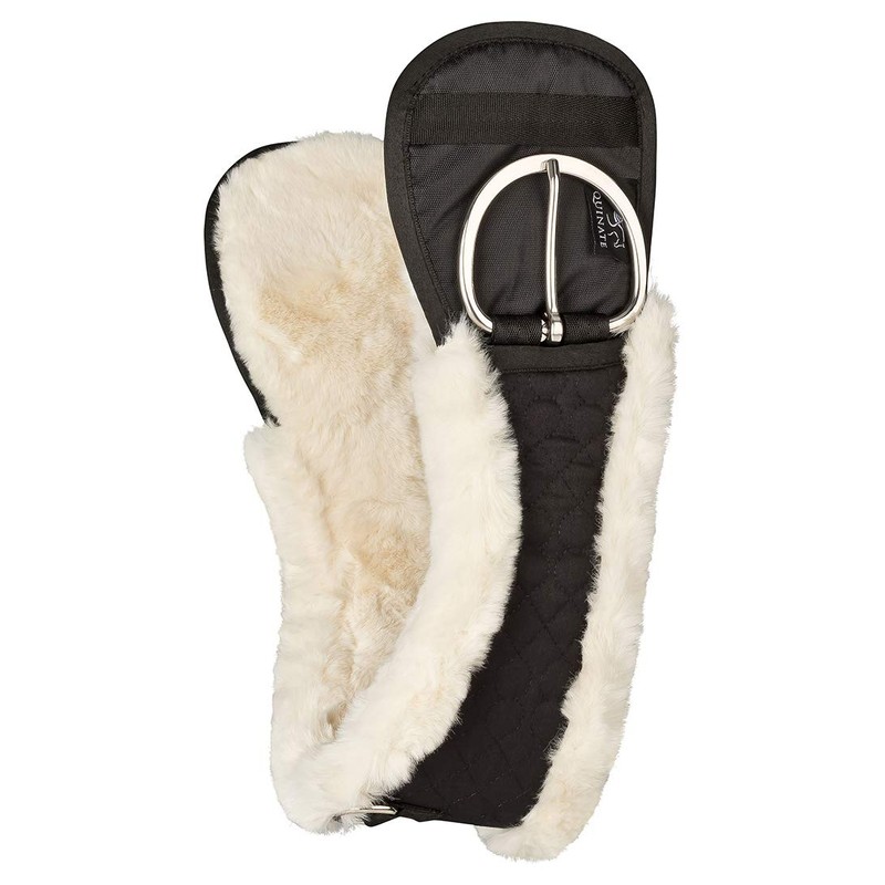 Equinate Western Moon Girth Anatomical with Synthetic Lambskin Short Girth