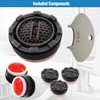 Upgraded 6-Pack 18.5mm Faucet Aerators with 304 Stainless Steel Aerator