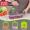 Ourokhome Vegetable Chopper Onion Cutter, 14 in 1 Professional Mandolin
