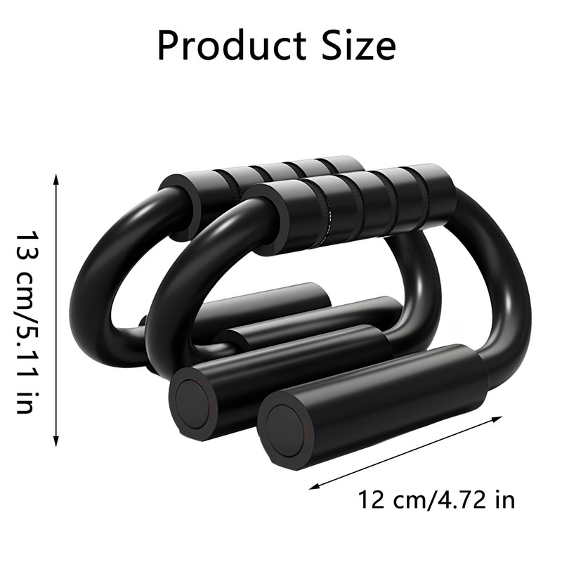 Push-up handles, 1 pair of push-up handles with handle, push
