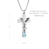 Forever In My Heart Cross Urn Necklace For Ashes For