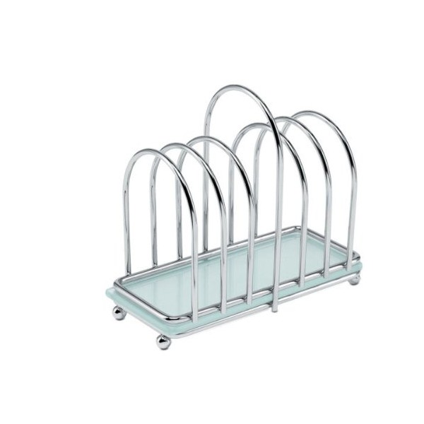 Toast Rack with Glass Base