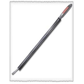 VIM Tools PRYBARHOLDER Vim Bry Bar Holder 20" long with stop ledge Black anodized with handle sapacer