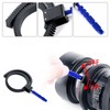 Yoholo 2 Pack Follow Focus Gear Ring for 49mm-82mm Lens