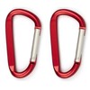 LESHIRY Large Carabiners Keychain 3" Aluminum D Shape Premium Durable