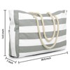 Beach Bags for Women, Large Waterproof Tote Bag with Zipper