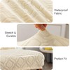 KACOMACO 4Pcs Waterproof Chair Covers Set of 4 Stretch Washable