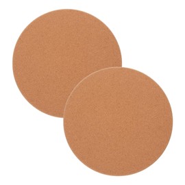 ABOOFAN Cork Trivets for Hot Dishes 2 Pcs Round Heat Resistant Coasters Non-Slip Pans Coasters Hot Pots Holder