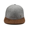 Hand und Feuer Snapback Cap Casual Business One Size, lightgrey