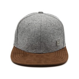 Hand und Feuer Snapback Cap Casual Business One Size, lightgrey