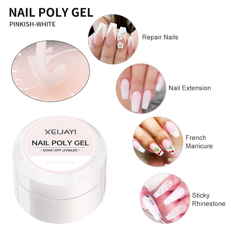 GZSYY Builder Gel for Gel Nails 6 Colours World of