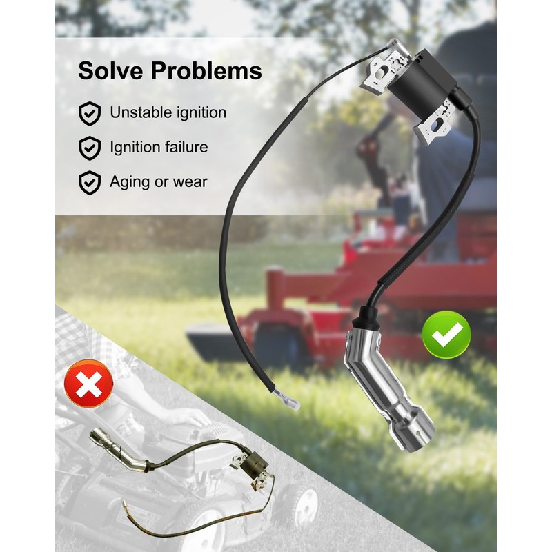 20001042 Ignition Coil Compatible with Ariens Lawn Mowers and Snow
