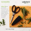 Wiltshire Staysharp Scissors, Kitchen Scissors with Built-in Sharpener, Keep Your