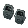 2pcs FILSHU IEC320 C14 Large Current Inlet Male Connector Plug