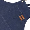 Woodworking Apron Thicken Canvas Waterproof Work Apron for Gardening Coffee